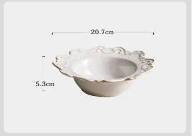 PLAYO™ European Luxury Plate & Bowl Set