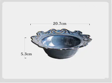 PLAYO™ European Luxury Plate & Bowl Set